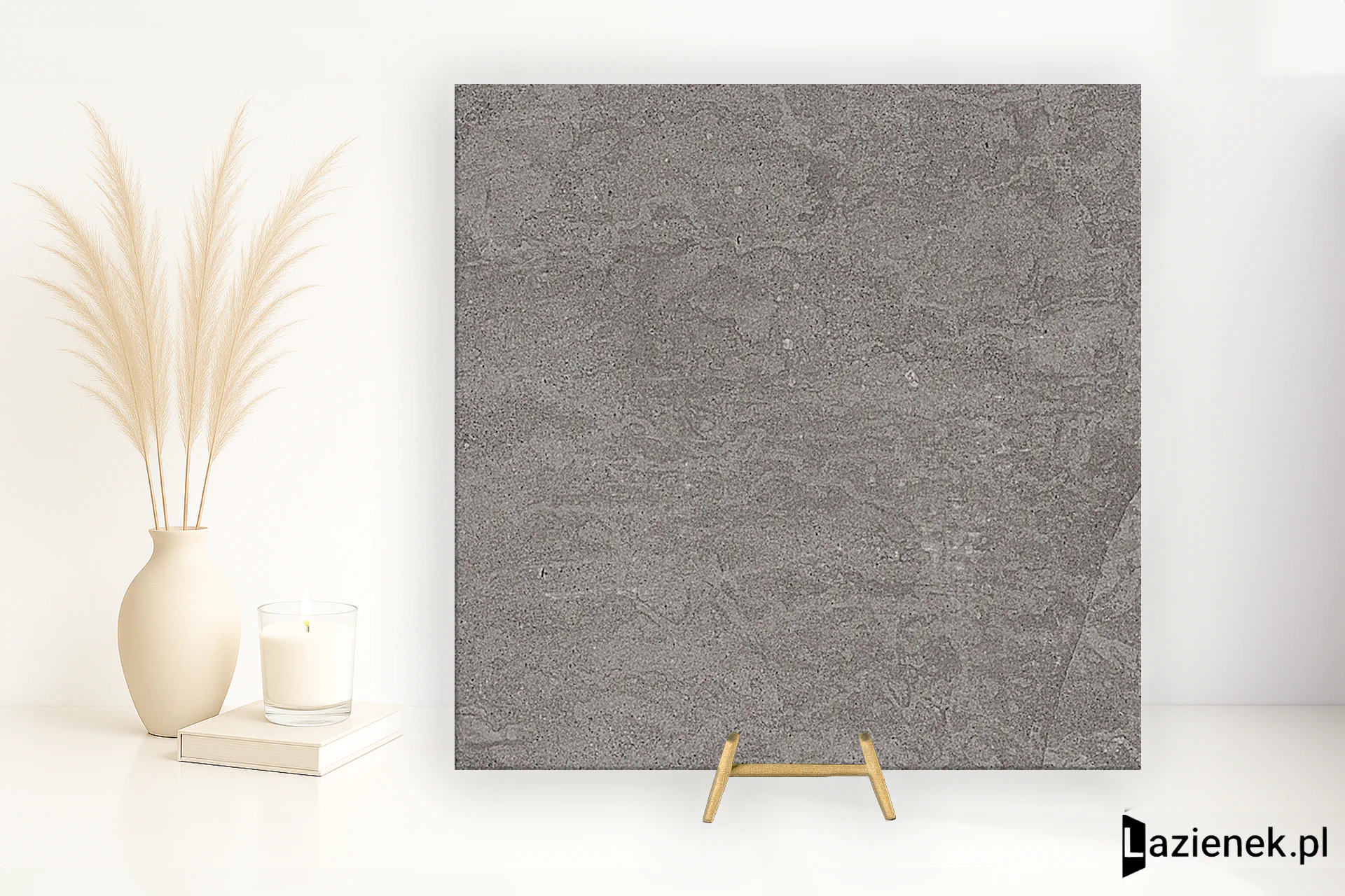 Casalgrande Padana Pietra Baugè Antracite połaczenie mat-poler 60x60 cm gr. 9 mm - płytka rektyfikowana/2740059